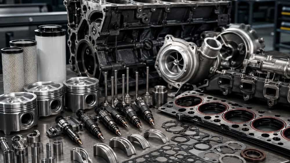 خرید قطعات موتور دیزل کامینز با ضمانت اصالت